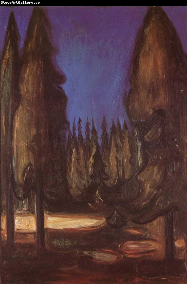Edvard Munch The Forest